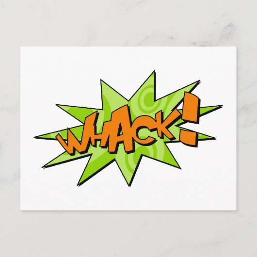 Carte postale Whack Comic Book (Devant)