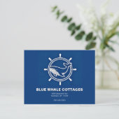 Carte Postale Whale and Helm Vacation Rental (Debout devant)