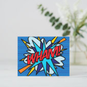 Carte Postale WHAM Amusant Art Pop Comic Retro (Debout devant)