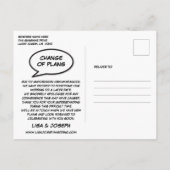 Carte Postale WHAM reporté le changement de date Comic Book Pop  (Dos)