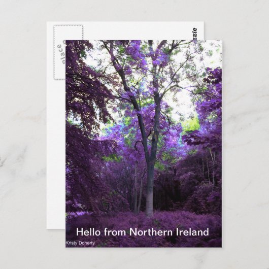 Carte Postale what a world (Devant / Derrière)