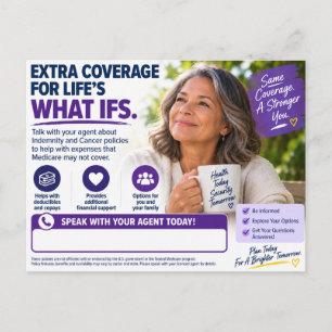 Carte postale « What Ifs » Couverture supplémentai