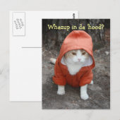 Carte Postale Whazup in da 'hood ? (Devant / Derrière)