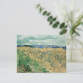 Carte Postale Wheatfield avec Cornflowers | Vincent van Gogh (Debout devant)