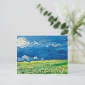 Carte Postale Wheatfield Under Thunderclouds par Vincent van Gog (Debout devant)