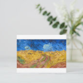 Carte Postale Wheatfield with Crows by Vincent van Gogh (Debout devant)