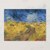 Carte Postale Wheatfield with Crows (F779)Van Gogh Fine Art (Devant)