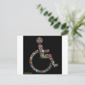 Carte Postale wheelchair_funky_zazzle.jpeg (Debout devant)