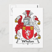 Carte Postale Whelan Family Crest (Devant / Derrière)