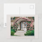 Carte Postale Where flowers bloom so does hope.  (Devant / Derrière)