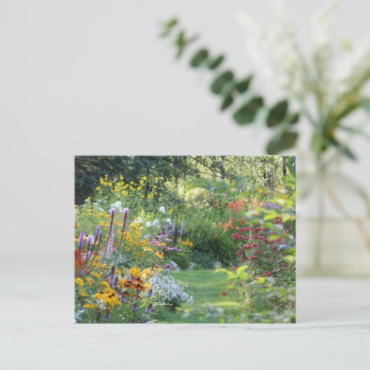 Carte Postale Where Three Gardens (Debout devant)