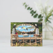 Carte Postale Whidbey Island Welcome (Debout devant)