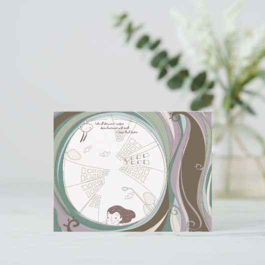 Carte postale Whimscape 4 (Debout devant)