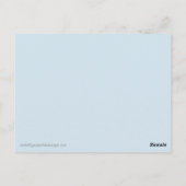 Carte postale Whimsical Art Cute pour enfants Drag (Dos)