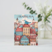 Carte Postale Whimsical Bratislava Voyage (Debout devant)