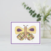 Carte postale Whimsical Butterfly (Debout devant)