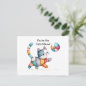 Carte postale Whimsical Cat (Debout devant)