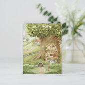 Carte Postale Whimsical Children’s Illustration Greeting Card (Debout devant)