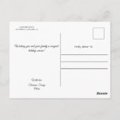 Carte Postale Whimsical Children’s Illustration Greeting Card (Dos)