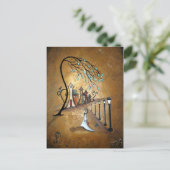 Carte postale Whimsical Creeper Village (Debout devant)