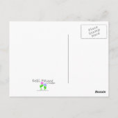 Carte postale Whimsical Cubism avec Arrière - plan (Dos)