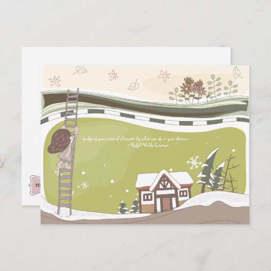 Carte Postale Whimsical Dreamscape 11 (Devant / Derrière)