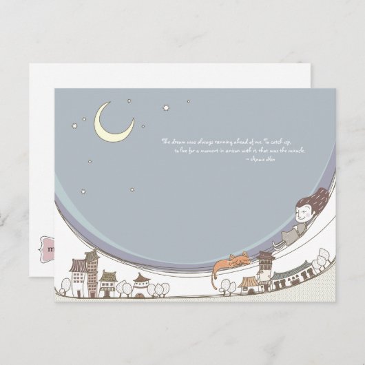 Carte postale Whimsical Dreamscape 13 (Devant / Derrière)