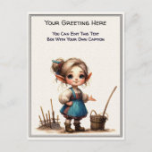 Carte Postale Whimsical Everyday Sentiment Storybook Art (Devant)