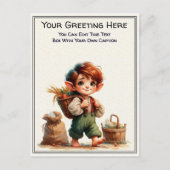 Carte Postale Whimsical Everyday Sentiment Storybook Art (Devant)
