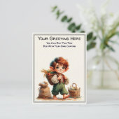 Carte Postale Whimsical Everyday Sentiment Storybook Art (Debout devant)
