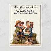 Carte Postale Whimsical Everyday Sentiment Storybook Art   (Devant)