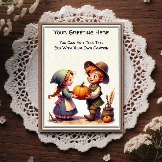 Carte Postale Whimsical Everyday Sentiment Storybook Art
