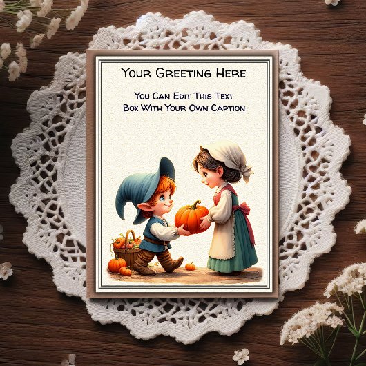 Carte Postale Whimsical Everyday Sentiment Storybook Art  