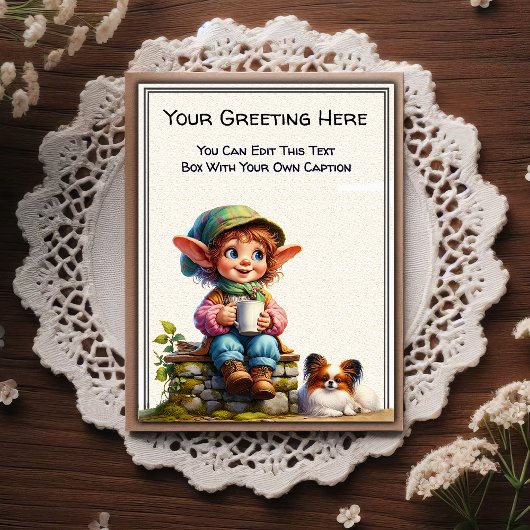 Carte Postale Whimsical Everyday Sentiment Storybook Art