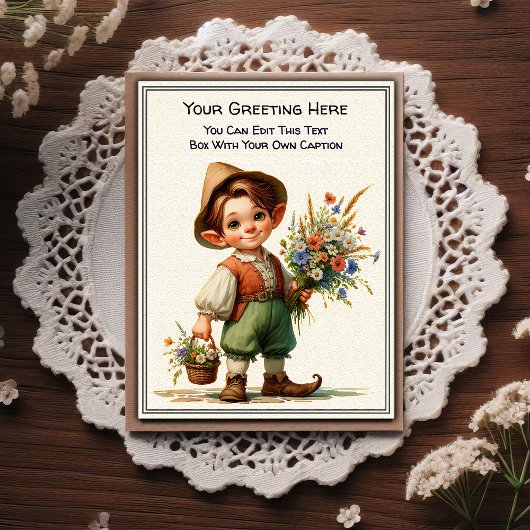 Carte Postale Whimsical Everyday Sentiment Storybook Art