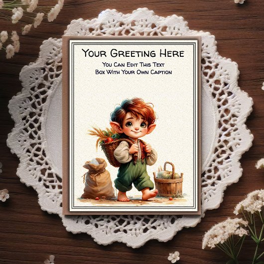Carte Postale Whimsical Everyday Sentiment Storybook Art