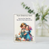 Carte Postale Whimsical Everyday Sentiment Storybook Art (Debout devant)