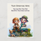Carte Postale Whimsical Everyday Sentiment Storybook Art (Devant)