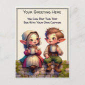 Carte Postale Whimsical Everyday Sentiment Storybook Art (Devant)