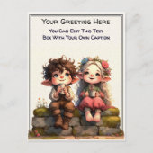 Carte Postale Whimsical Everyday Sentiment Storybook Art (Devant)