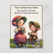 Carte Postale Whimsical Everyday Sentiment Storybook Art (Devant)