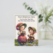 Carte Postale Whimsical Everyday Sentiment Storybook Art (Debout devant)