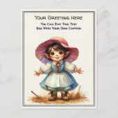 Carte Postale Whimsical Everyday Sentiment Storybook Art (Devant)