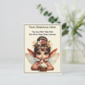 Carte Postale Whimsical Everyday Sentiment Storybook Fairy (Debout devant)