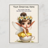 Carte Postale Whimsical Everyday Sentiment Storybook Fairy (Devant)