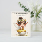 Carte Postale Whimsical Everyday Sentiment Storybook Fairy (Debout devant)