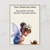 Carte Postale Whimsical Everyday Sentiment Storybook Fairy (Devant)