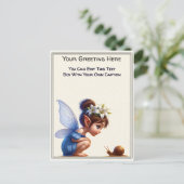 Carte Postale Whimsical Everyday Sentiment Storybook Fairy (Debout devant)