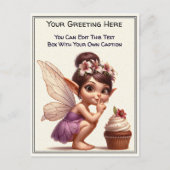 Carte Postale Whimsical Everyday Sentiment Storybook Fairy (Devant)