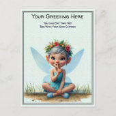Carte Postale Whimsical Everyday Sentiment Storybook Fairy (Devant)